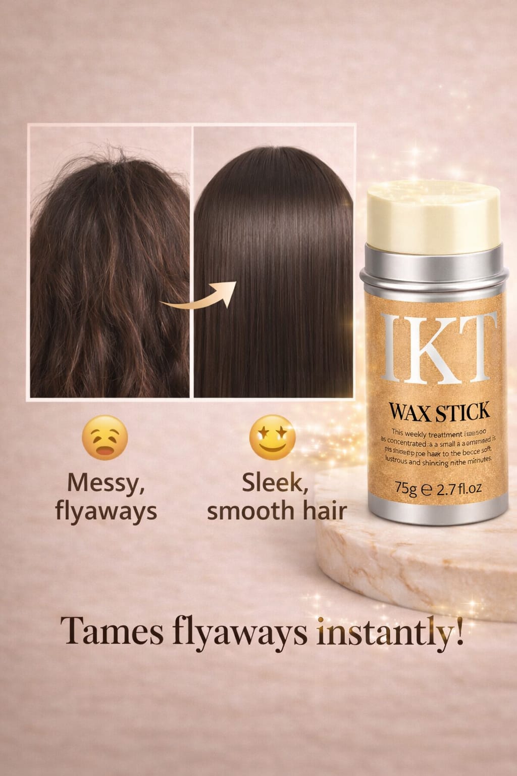 FixMyHair | The 24-Hour Sleek Finish Hair Wax Stick